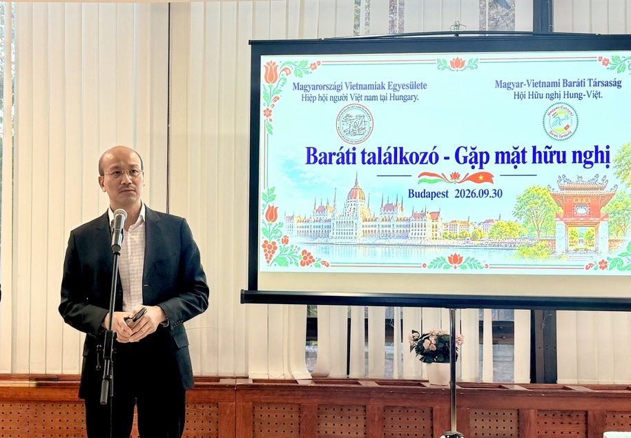 Gặp mặt hữu nghị, tăng cường giao lưu nhân dân Việt Nam - Hungary