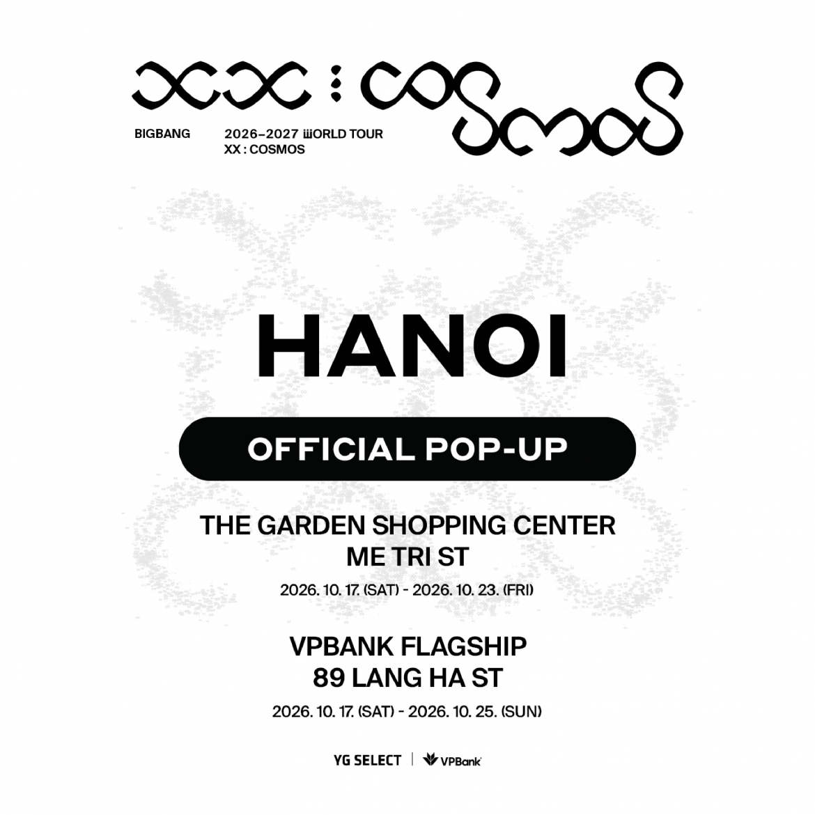 official pop-up bigbang mo cua tai ha noi, he lo merchandise phien ban dac biet hinh anh 1
