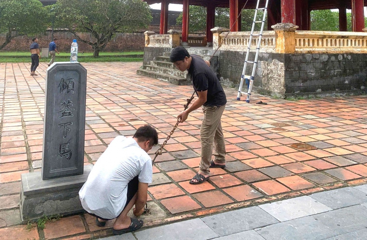 giang neo, chong sap do di tich hue trong mua mua bao hinh anh 5