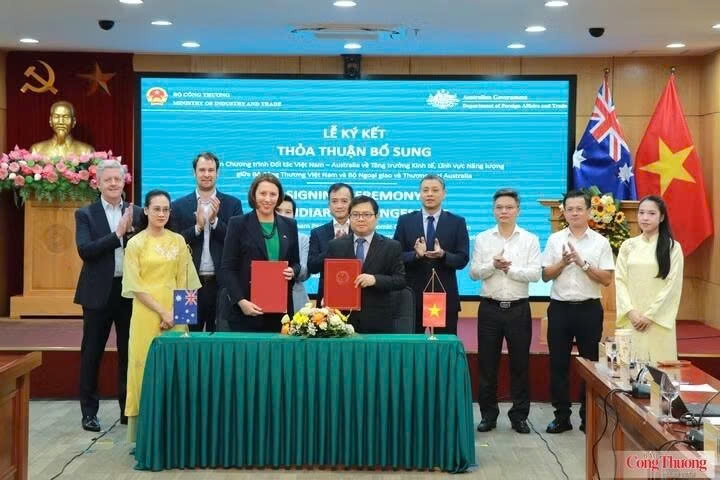 supplementary agreement for vietnam australia energy cooperation project inked picture 1
