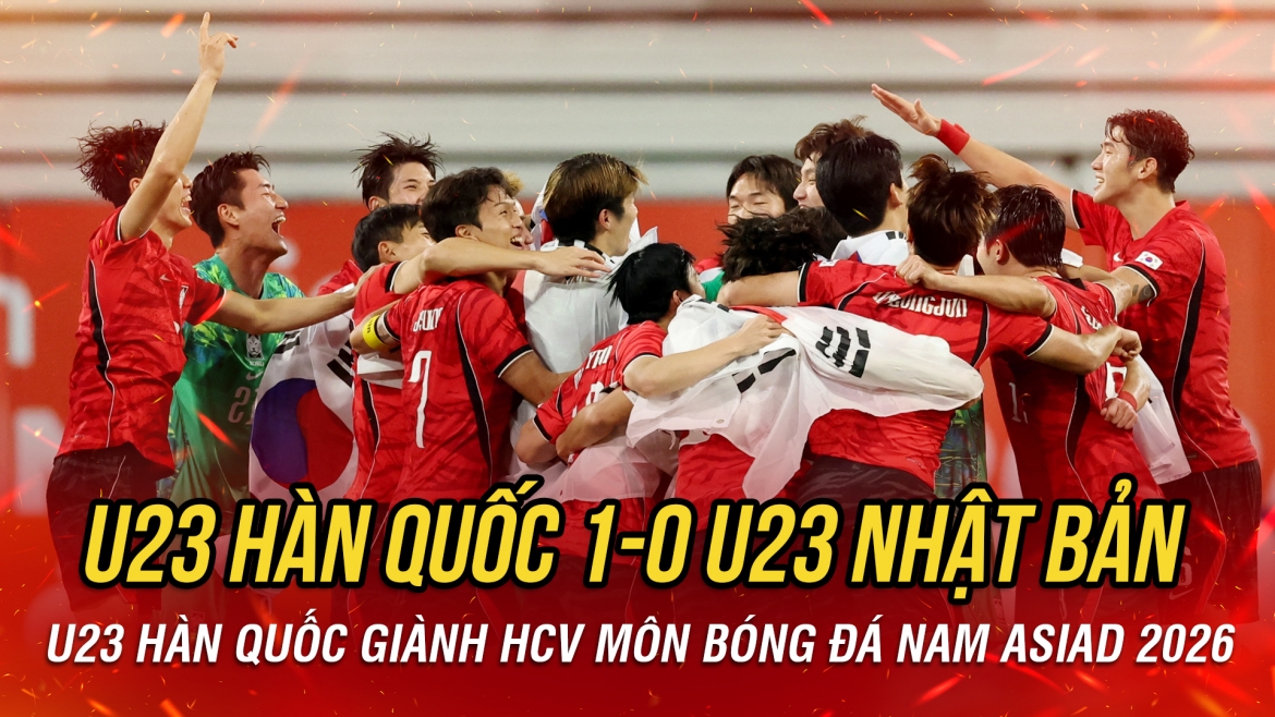 vuot qua u23 nhat ban, u23 han quoc gianh hcv bong da nam asiad 2026 hinh anh 2