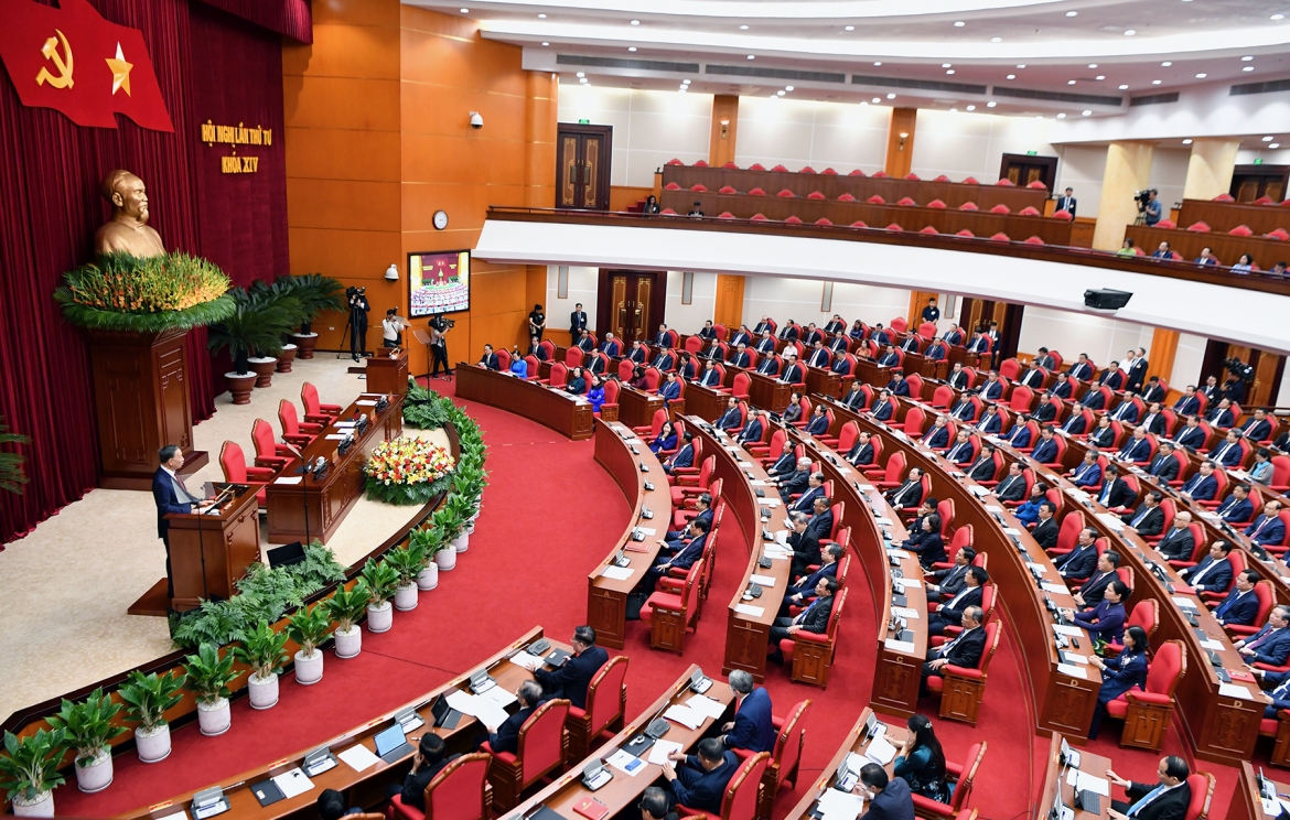 thong cao bao chi ngay lam viec thu tu hoi nghi trung uong 4, khoa xiv hinh anh 1