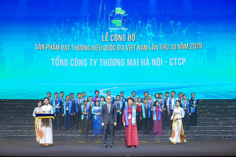 HAPRO tiếp tục ghi dấu ấn Thương hiệu Quốc gia Việt Nam 2026