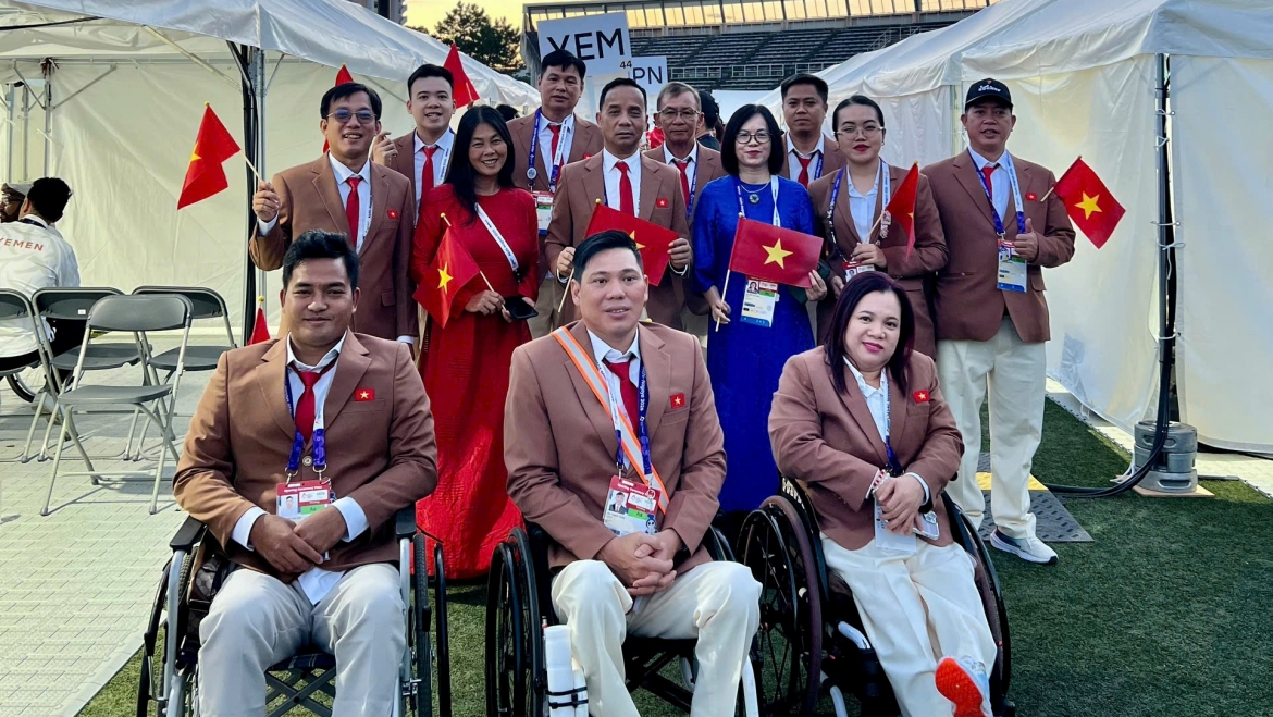 asian para games 2026 khai mac, viet nam quyet tam gianh huy chuong hinh anh 1
