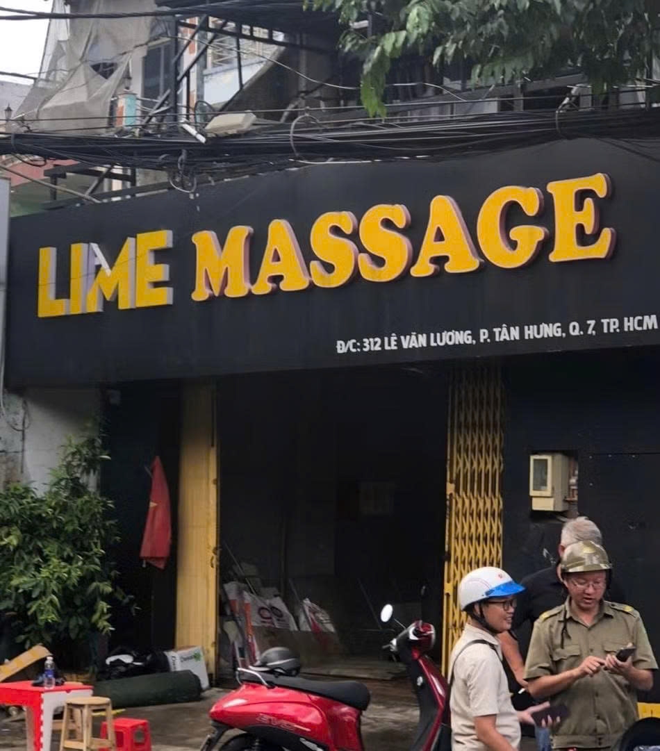 chay lon thieu rui co so massage o tphcm, nhieu nguoi thao chay hinh anh 2