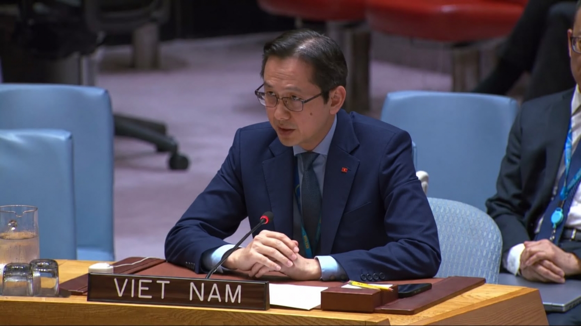 viet nam keu goi thuc hien day du thoa thuan ve gaza, thuc day hoa binh trung Dong hinh anh 1