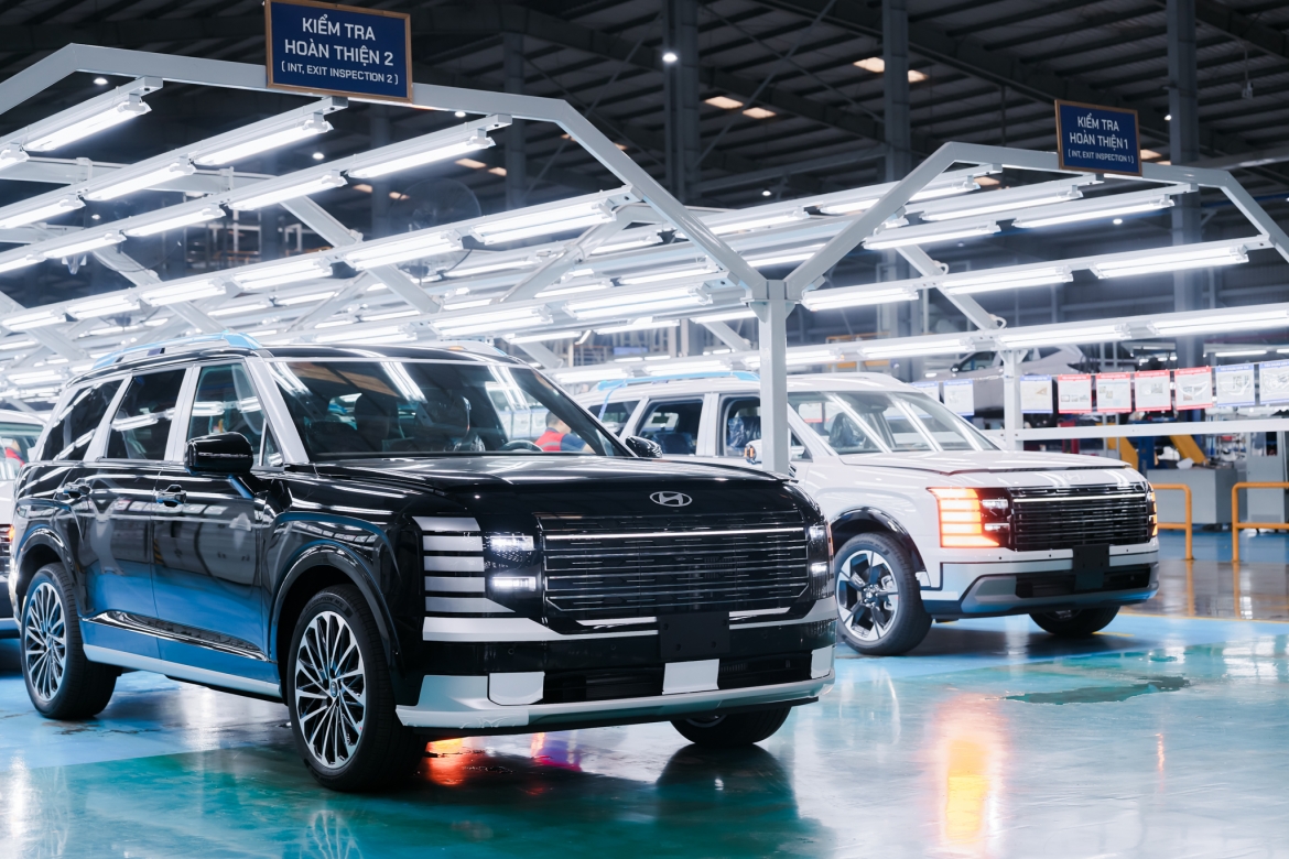 hyundai palisade hybrid bat dau ban giao tai viet nam, gia tu 1,499 ty dong hinh anh 2