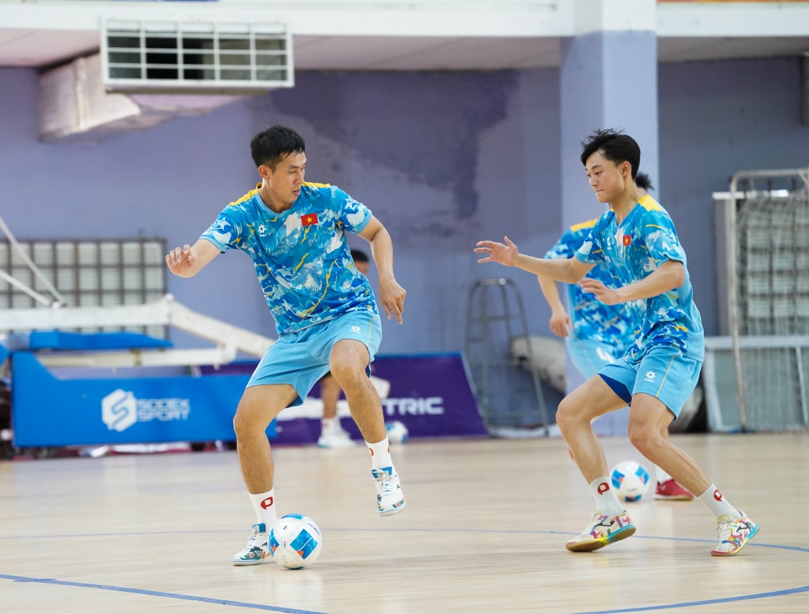 Dt futsal viet nam chot lich thi dau voi doi thu dang cap the gioi hinh anh 1