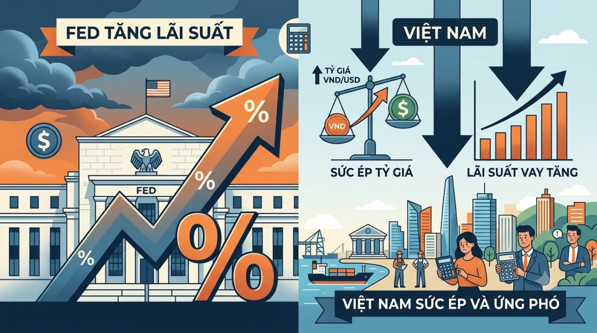 Fed tăng lãi suất: Việt Nam cần chủ động ứng phó để giữ đà tăng trưởng