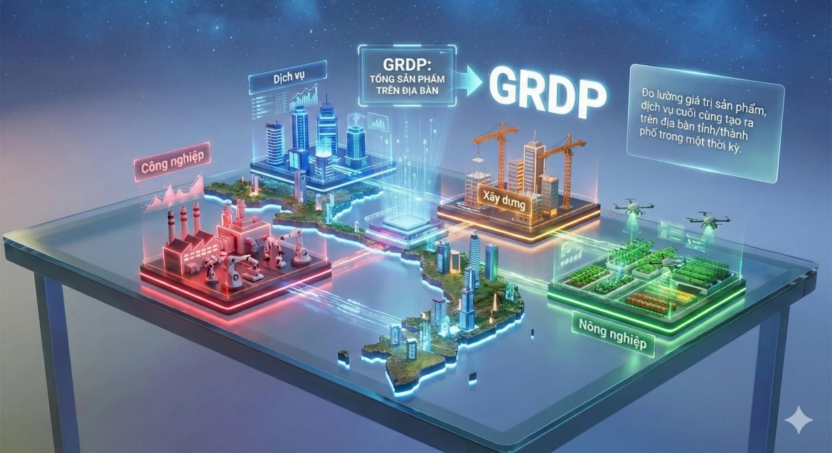 GRDP 34 tỉnh, thành sau 9 tháng: Địa phương nào đang dẫn đầu cuộc đua tăng trưởng?
