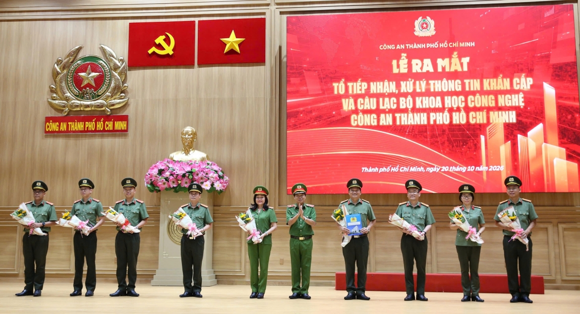 Công an TP.HCM ra mắt tổ xử lý tin khẩn cấp, đưa tổng đài 113 gần dân hơn