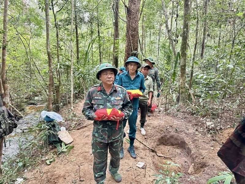 Đắk Lắk quy tập hài cốt 2 liệt sĩ tại căn cứ H9 trên núi Chư Yang Sin