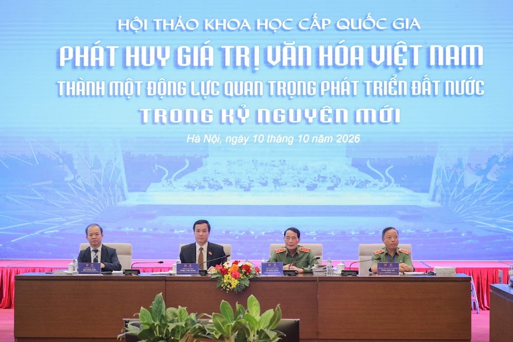 Phát huy giá trị văn hóa Việt Nam - "tấm khiên" bảo vệ an ninh quốc gia