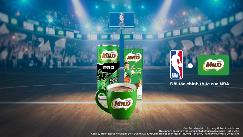 nestle va nba cong bo hop tac toan cau, cung lan toa dam me bong ro hinh anh 1