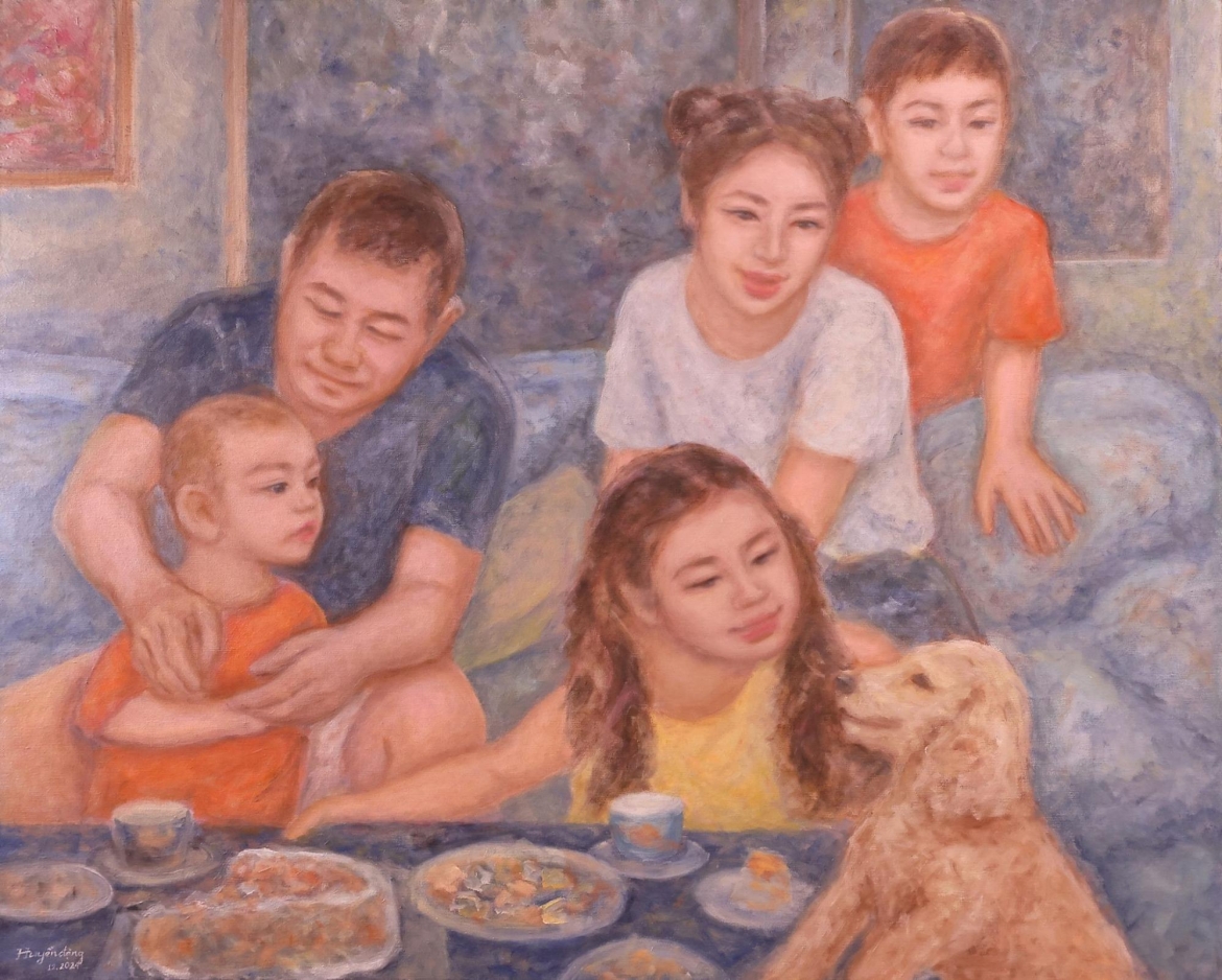hoa si Dang thanh huyen bot tham lam de tim tu do trong hoi hoa hinh anh 4
