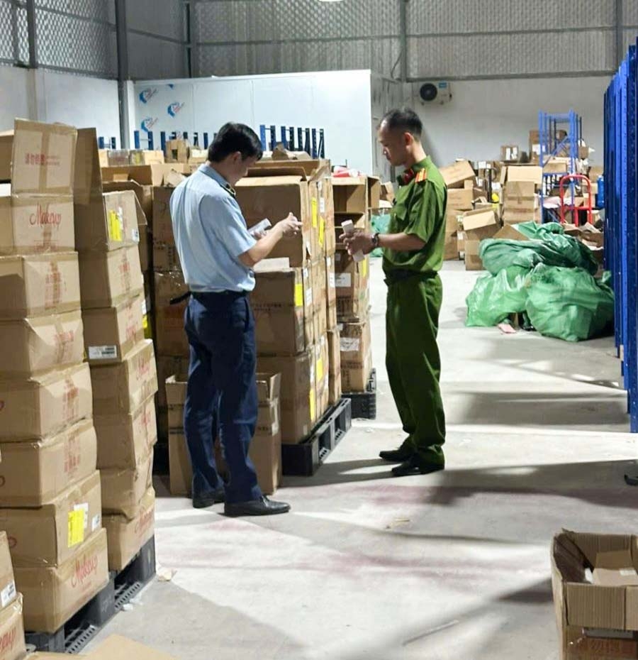 bac ninh phat hien hon 233.000 san pham my pham khong ro nguon goc hinh anh 1