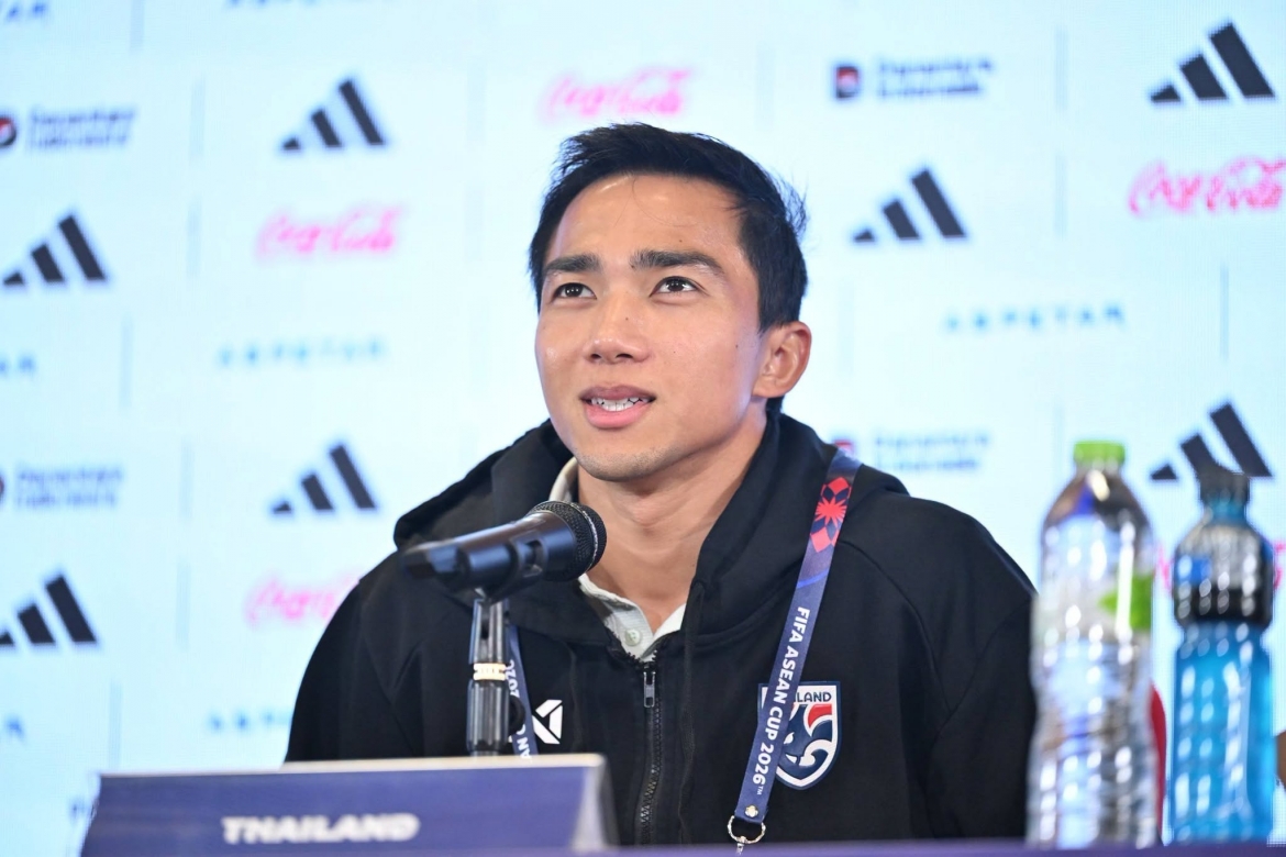 Chanathip quyết tâm cùng Thái Lan vô địch FIFA ASEAN Cup 2026