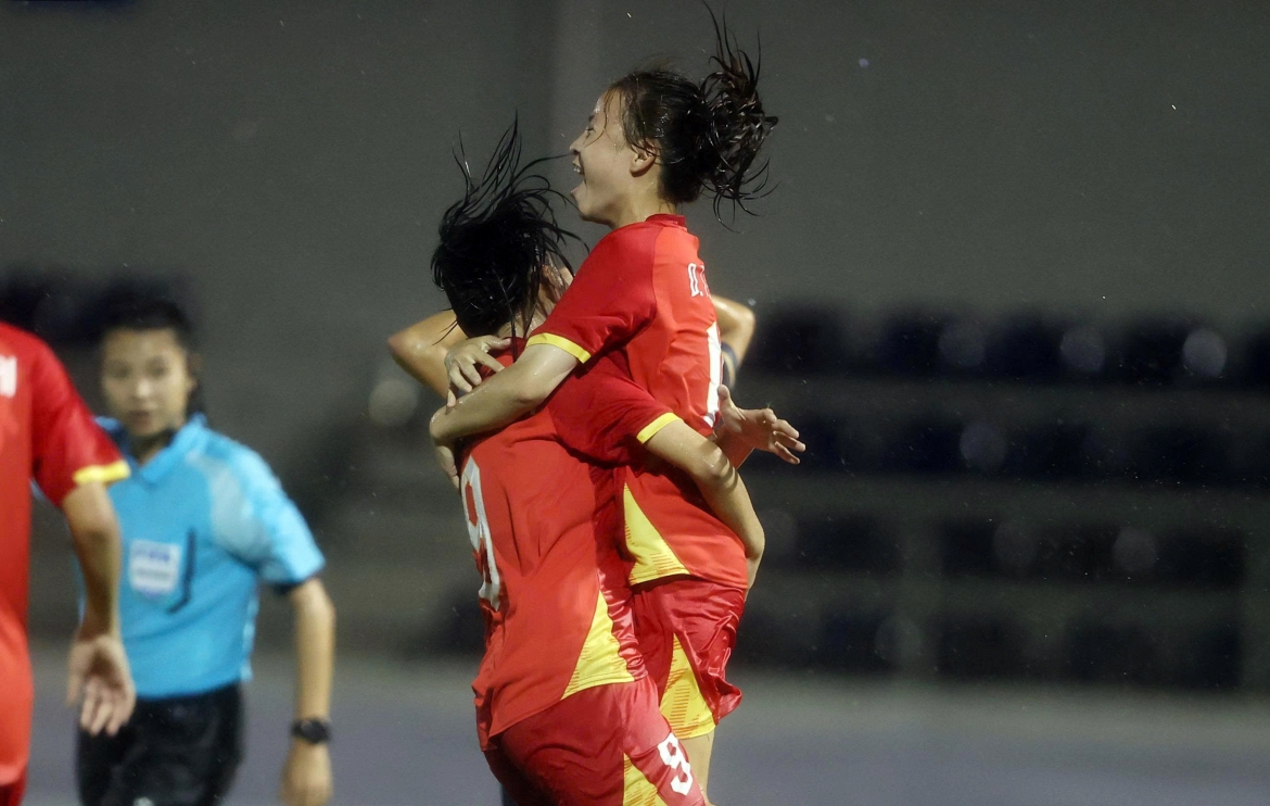 Kết quả bóng đá Việt Nam hôm nay 5/10: U17 nữ Việt Nam thắng Palestine 6-0