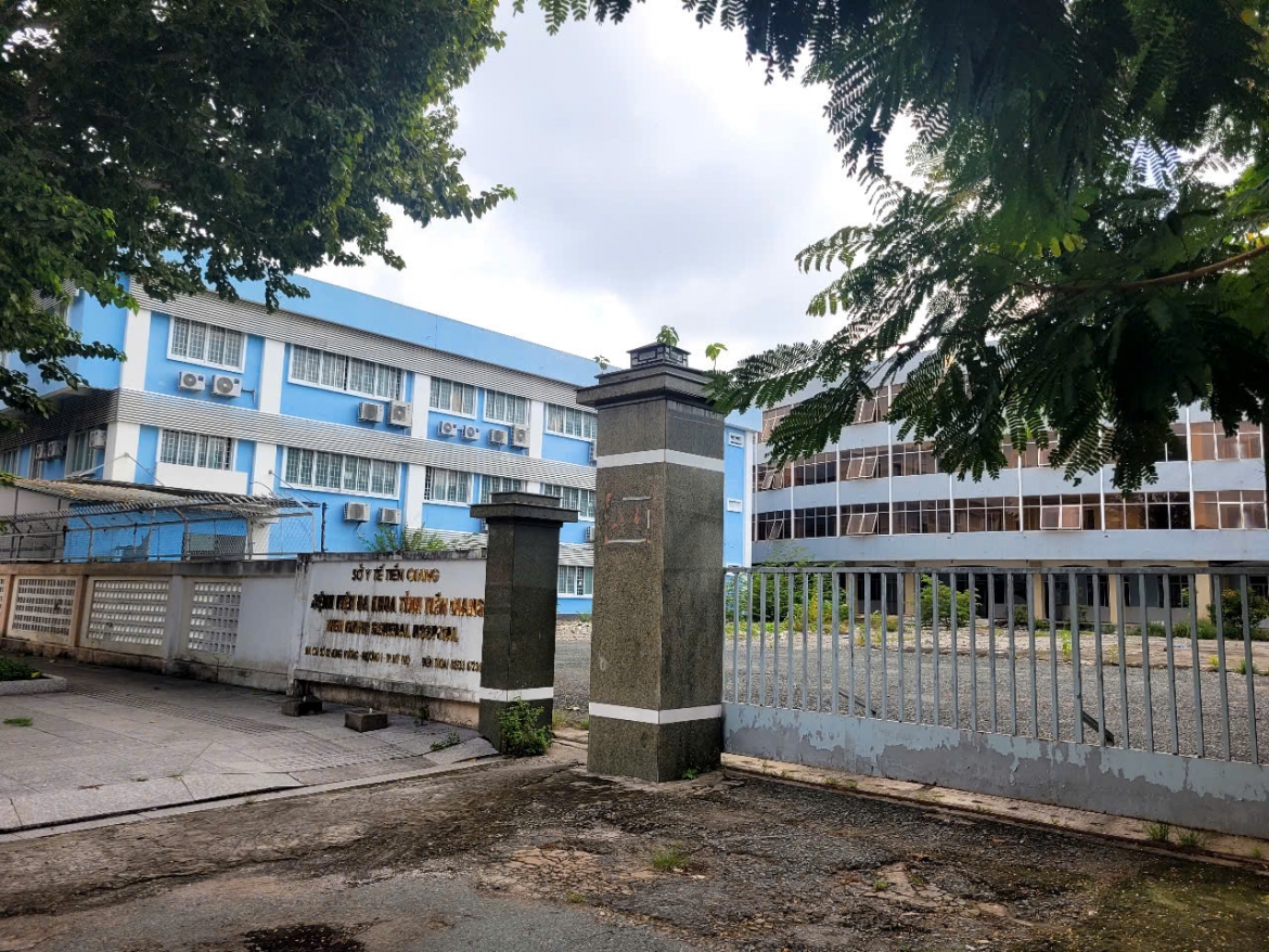 khu dat benh vien cu o trung tam tinh Dong thap huong den khong gian xanh hinh anh 1