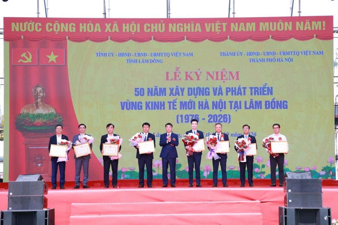 Hành trình 50 năm xây dựng và phát triển Vùng kinh tế mới Hà Nội tại Lâm Đồng