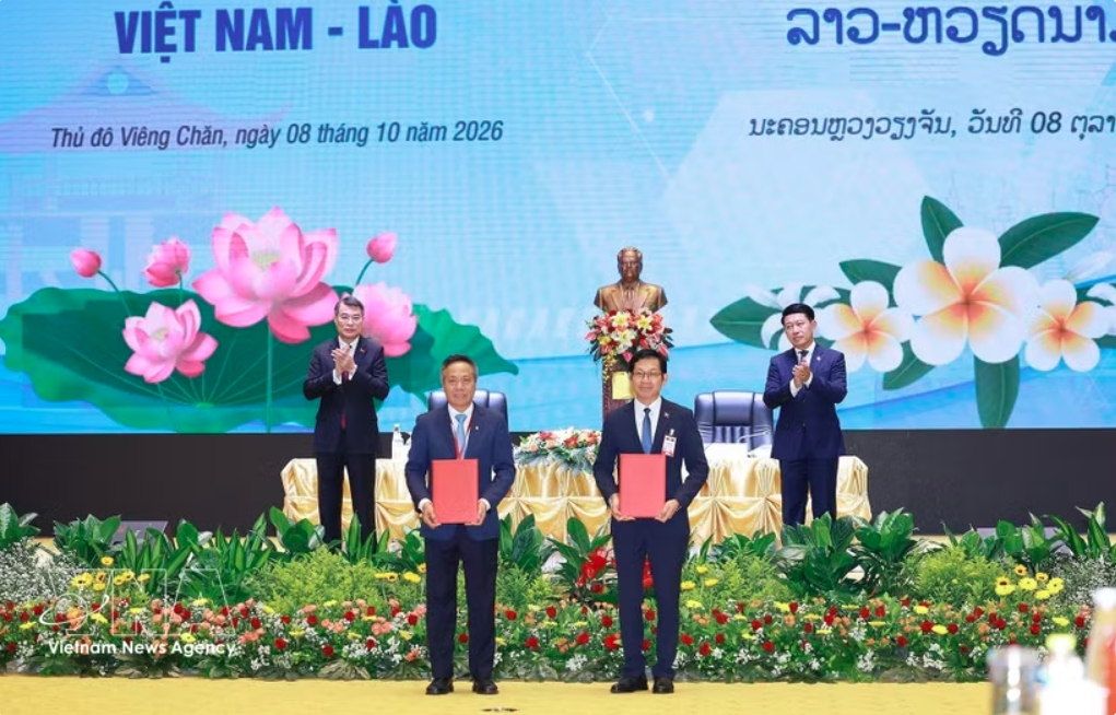 vietnam, laos strengthen strategic cohesion in economic sector picture 1