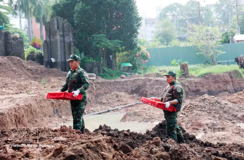 another 58 sets of martyrs remains recovered at le thi rieng park picture 1