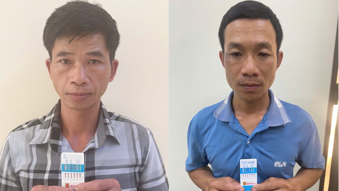 cong an son la bat giu 4 doi tuong lien quan den ma tuy hinh anh 1