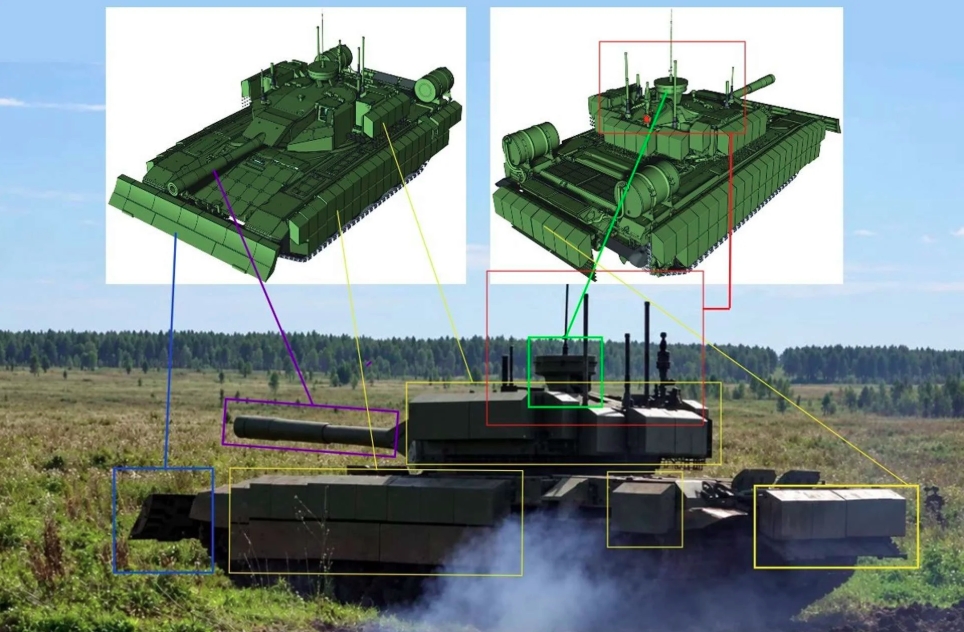 Nga biến T-72B3M thành “xe tăng robot”, đưa pháo 125 mm vào trận địa