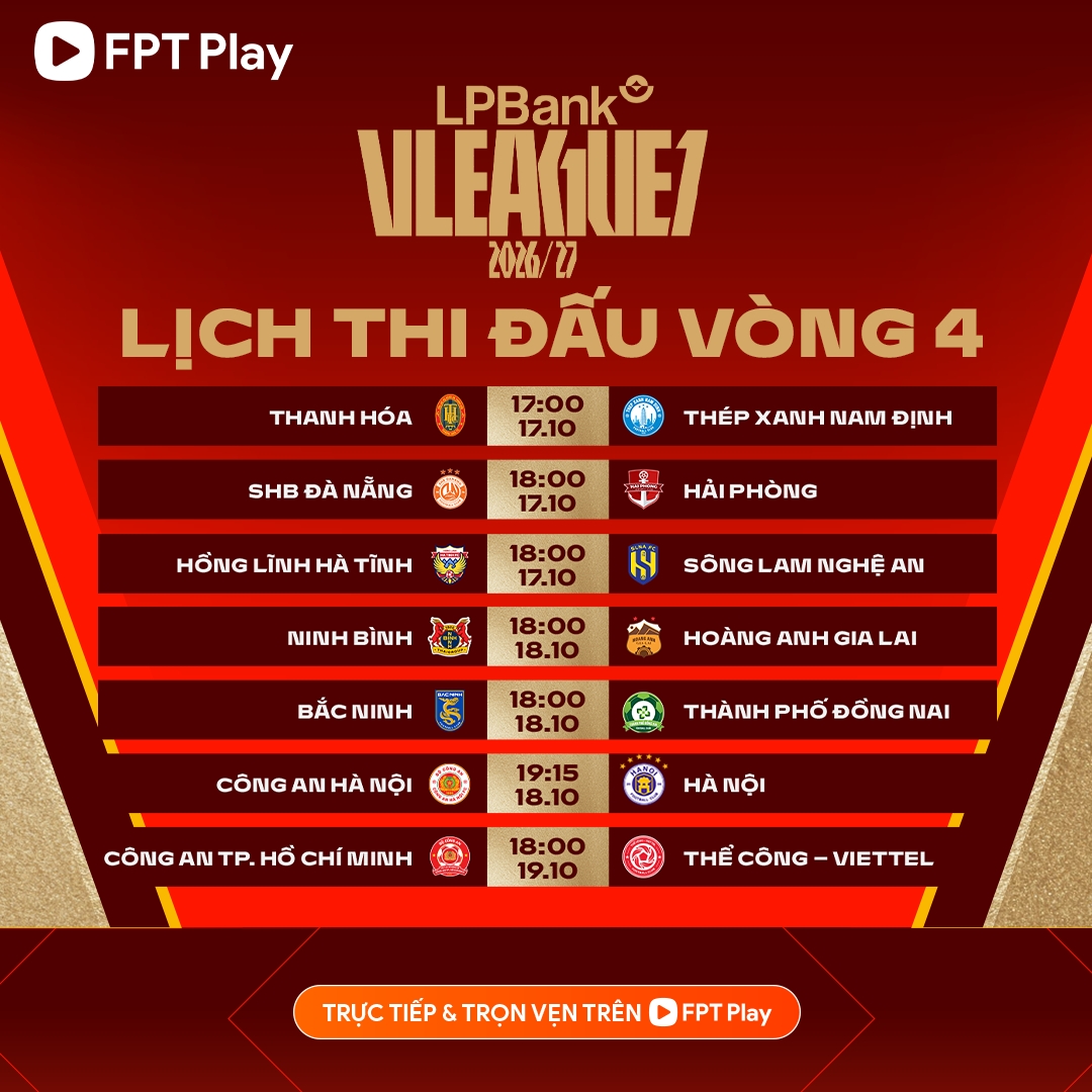 nhung cau thu bi treo gio o vong 4 v-league 2026 2027 hinh anh 1