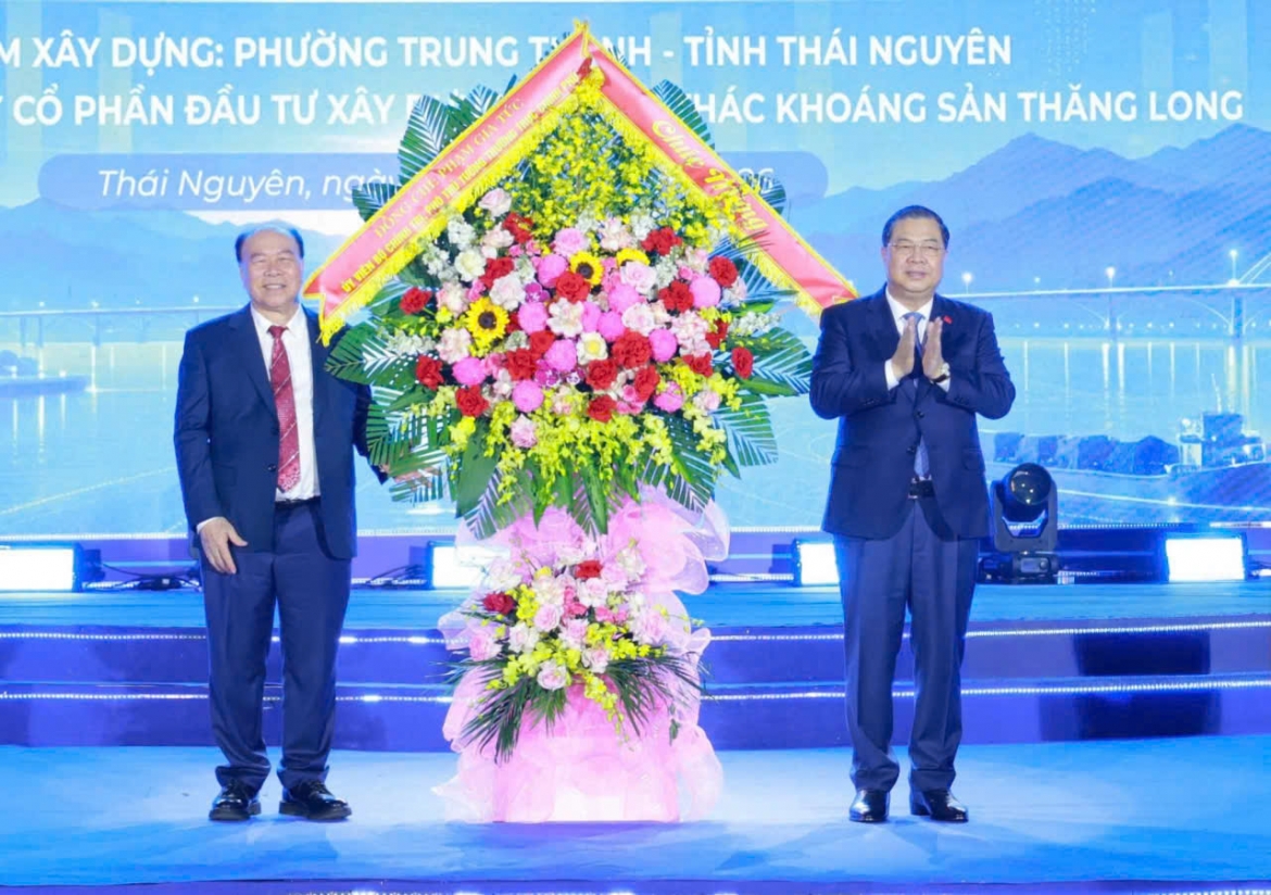 thai nguyen khoi cong 6 du an co tong muc dau tu hon 7.000 ty dong hinh anh 1