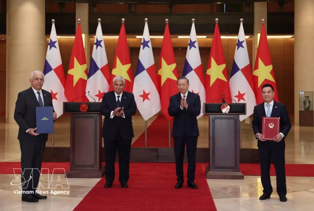 vietnam, panama issue joint statement picture 1