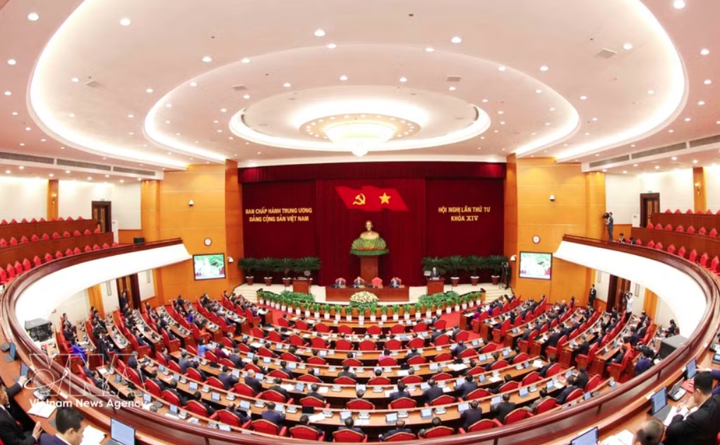 second working day of 14th party central committee s fourth plenum picture 1