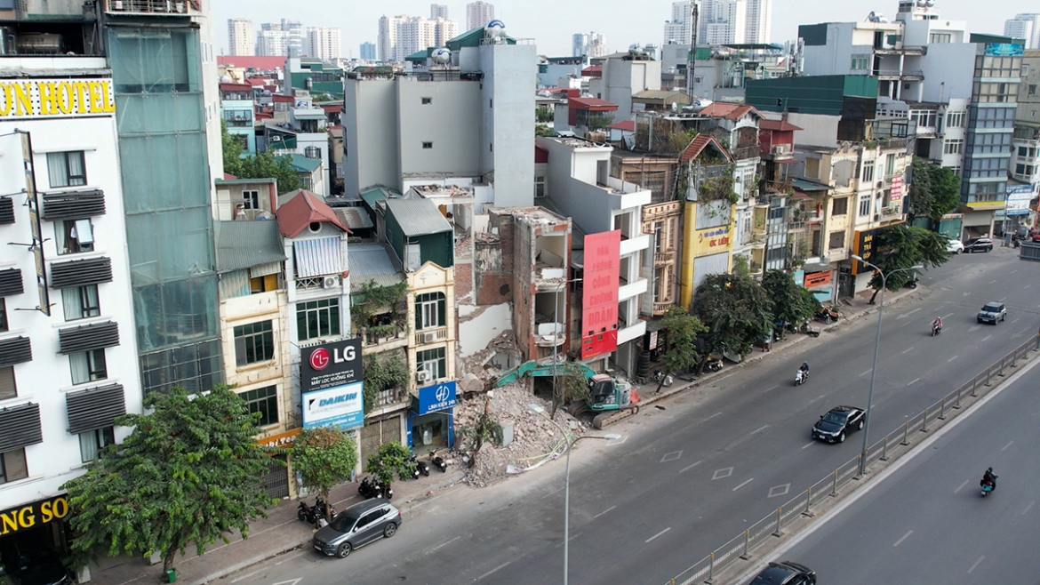 du an quoc lo 1a do hang loat nha tren duong giai phong, nhieu ho cho boi thuong hinh anh 3
