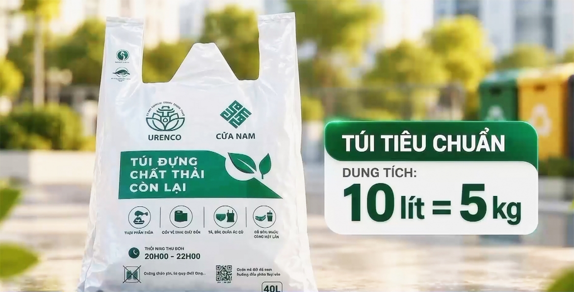 ha noi thi diem tui rac tieu chuan bo rac dung cach, giam chi phi xu ly hinh anh 4