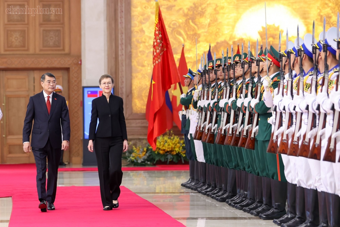 liechtenstein prime minister warmly welcomed in hanoi on vietnam visit picture 1