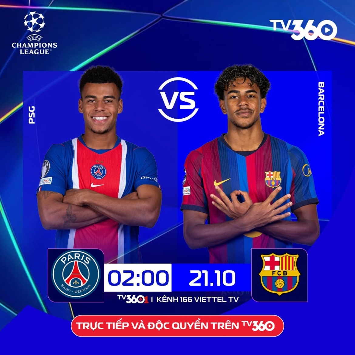 luot 3 cup c1 chau Au 2026 2027 psg dai chien barcelona hinh anh 1