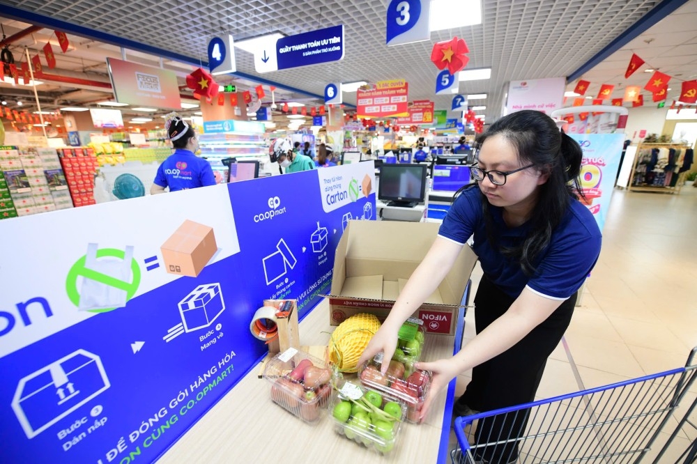 cung co.op chon tui xanh tu choi tui nilon hinh anh 4