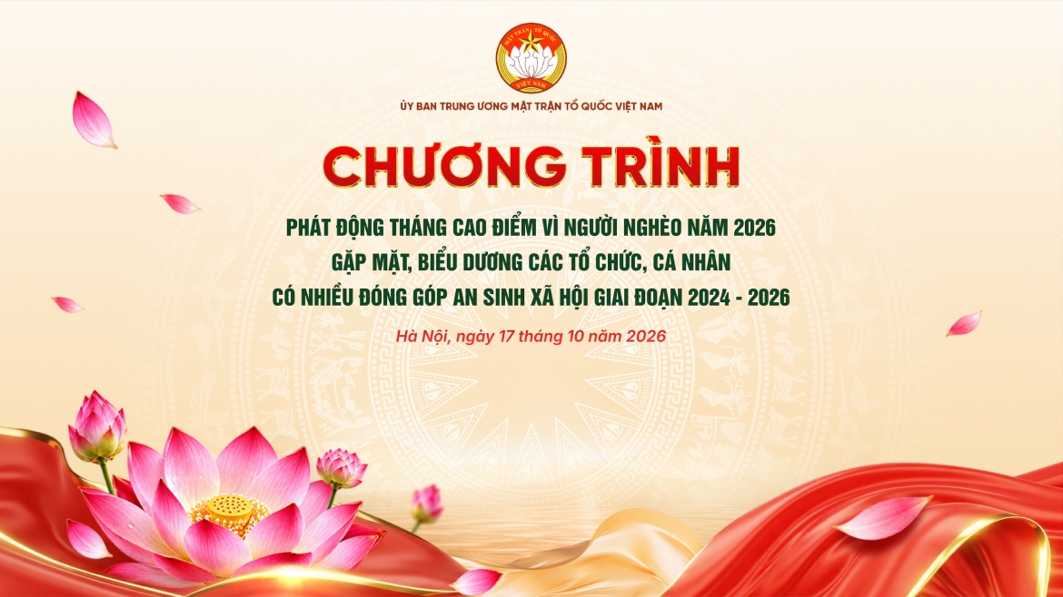 chu tich Uy ban trung uong mttq viet nam keu goi ung ho, giup do nguoi ngheo hinh anh 2