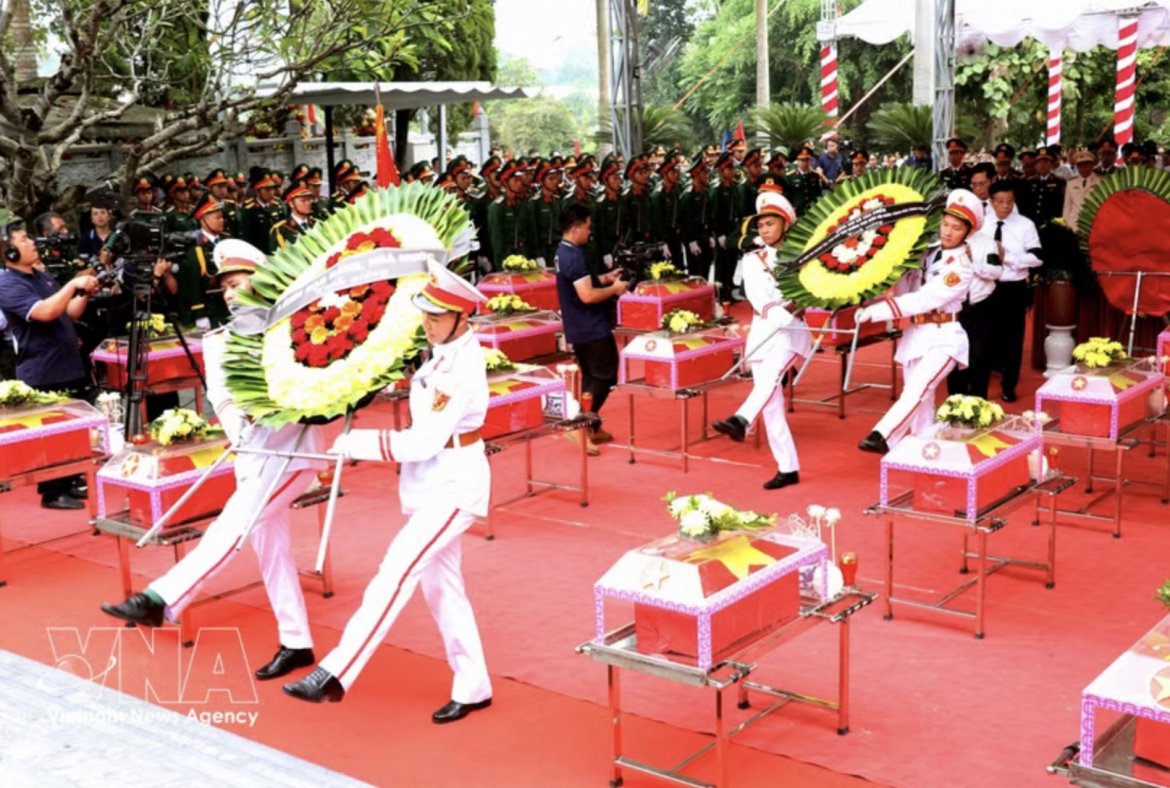 memorial service held for 93 fallen soldiers in tuyen quang province picture 1
