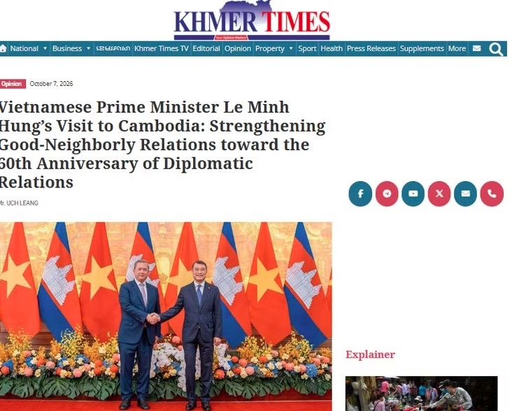 vietnamese pm s visit opens new phase of cooperation between vietnam, cambodia picture 1