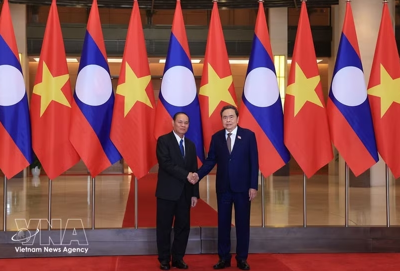 vietnam s top legislator welcomes standing member of lprp secretariat picture 1