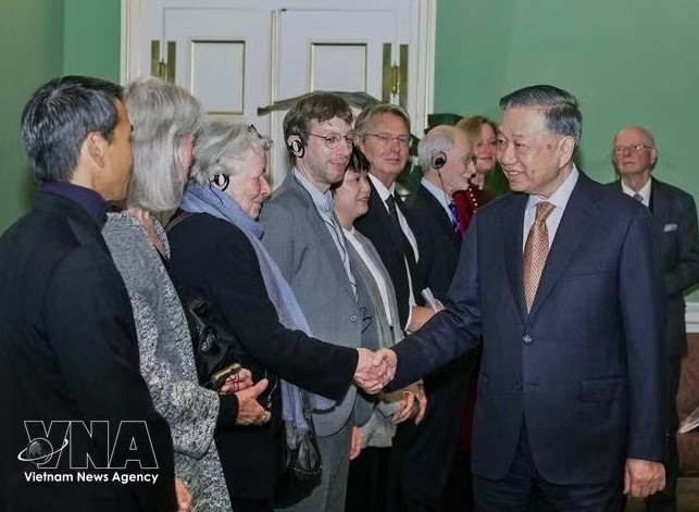 top leader hails friendship association s role in nurturing vietnam denmark ties picture 1