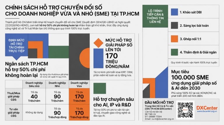 doanh nghiep sme cua tp.hcm co the duoc ho tro 50 chi phi chuyen doi so hinh anh 1