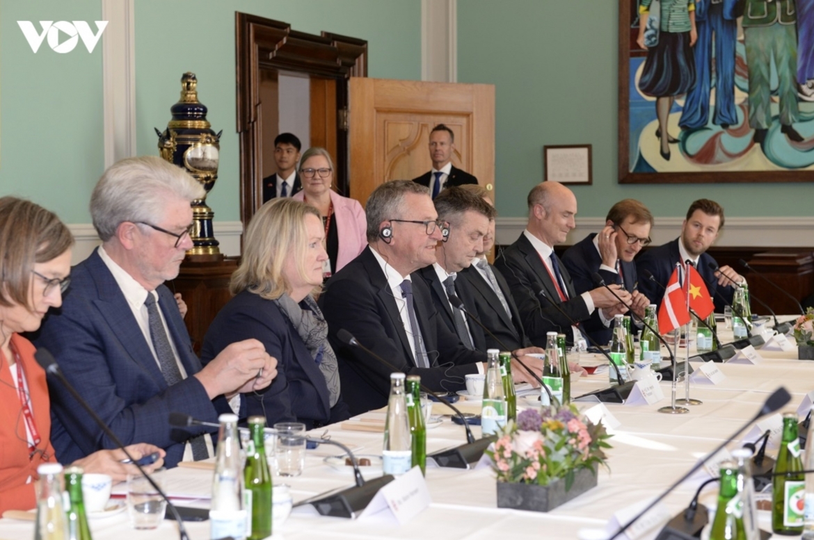 party and state leader of vietnam meets with danish parliament speaker in copenhagen picture 3