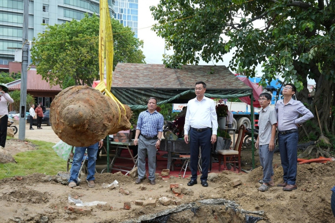 Da nang phat lo sung than cong duoi long dat tai di tich thanh Dien hai hinh anh 3