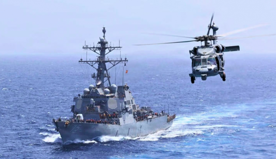 my hoi sinh phao 127 mm tren tau uss donald cook, tang hoa luc doi pho iran hinh anh 1