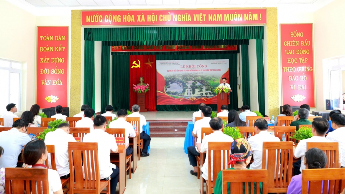 thai nguyen khoi cong du an ton tao di tich nganh kiem tra Dang hinh anh 1