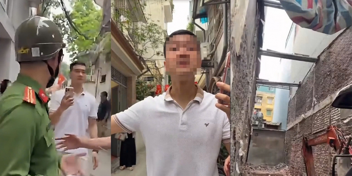 Công an sẽ xác minh người đăng tải clip tranh cãi tiền phá dỡ nhà ở Hà Nội