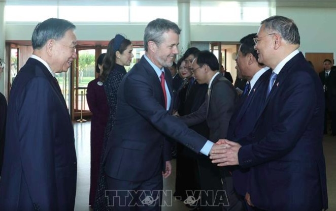 state welcome ceremony for vietnam s top leader and spouse in denmark picture 3