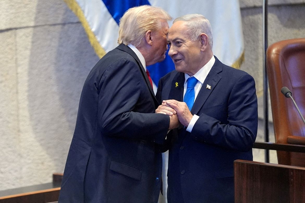 Ong trump cong khai ung ho thu tuong netanyahu tai dac cu tai israel hinh anh 1